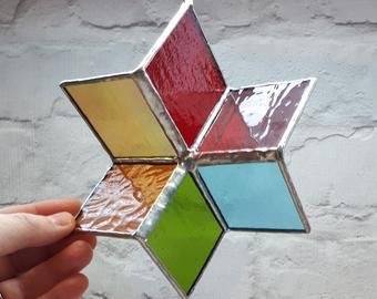 Stained Glass Spinners